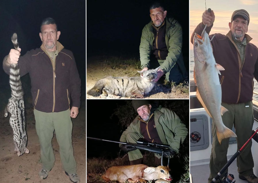 Hunting game in South African hunting safari